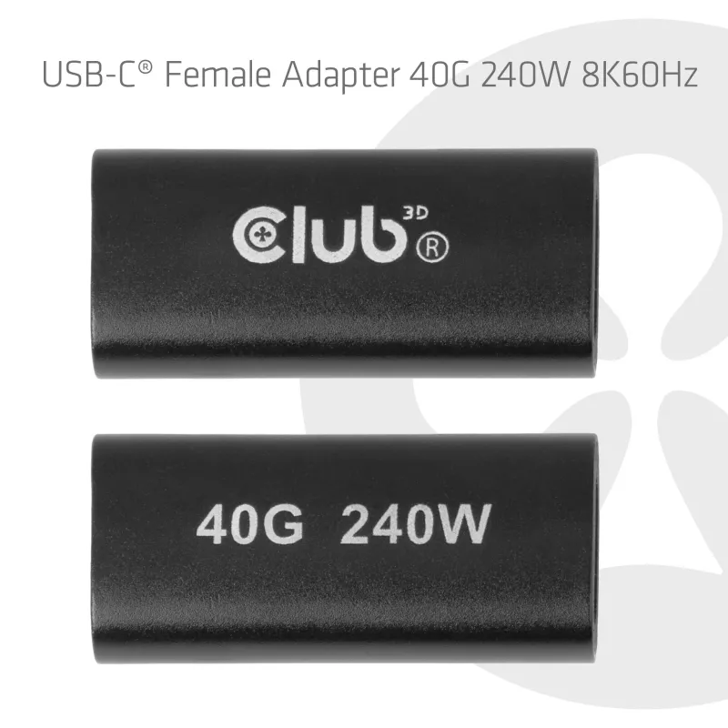 Club 3D USB-C bus-adapter 40G 240W 8K60Hz