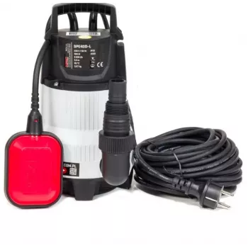 NAC dompelpomp voor vuil water 400W SPE40D-L met vlotter, 7500 L/h, 5 m opvoerhoogte