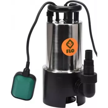 Flo 79792 zelfaanzuigende oppervlaktewaterpomp 1100 W, 3800 L/h, 45 m opvoerhoogte, 8 m zuighoogte, gietijzer