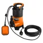 NEO TOOLS 04-745 dompelpomp voor vuil water 400W, 8000 l/h, 5 m opvoerhoogte, vlotter, 10 m kabel