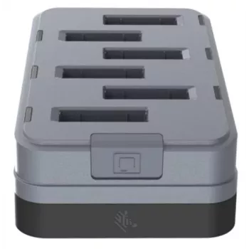 Zebra WS301 6-vaks vervangende acculader voor het laden van 6 accu's. Land - USB Type-C