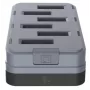 Zebra WS301 6-vaks vervangende acculader voor het laden van 6 accu's. Land - USB Type-C