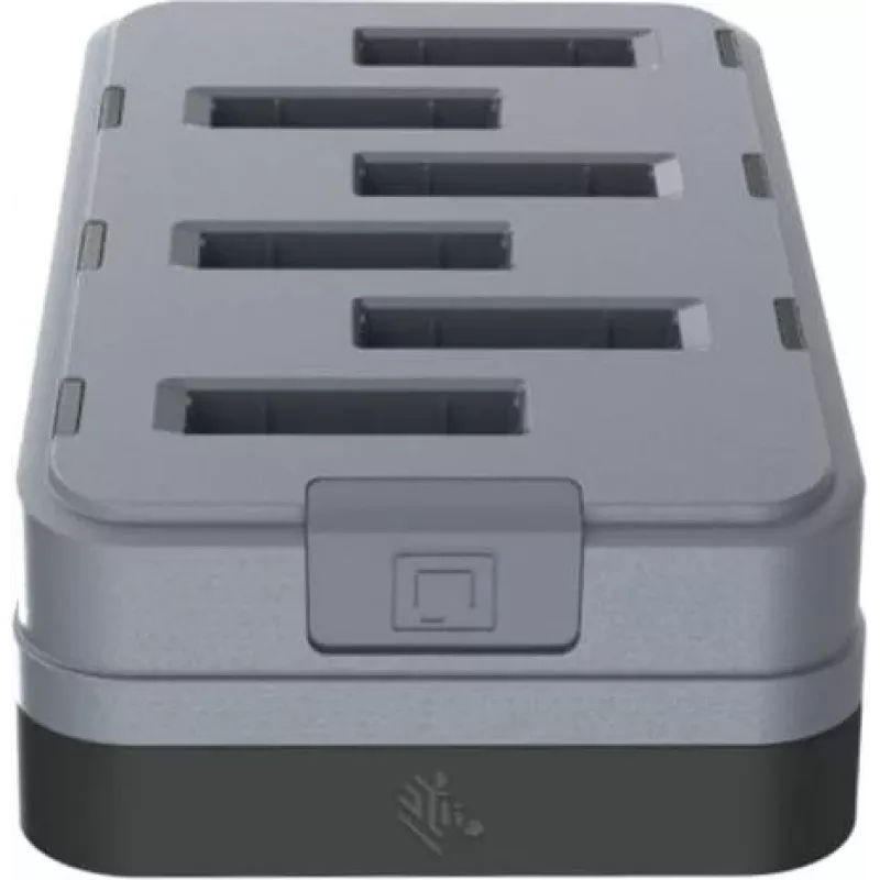 Zebra WS301 6-vaks vervangende acculader voor het laden van 6 accu's. Land - USB Type-C