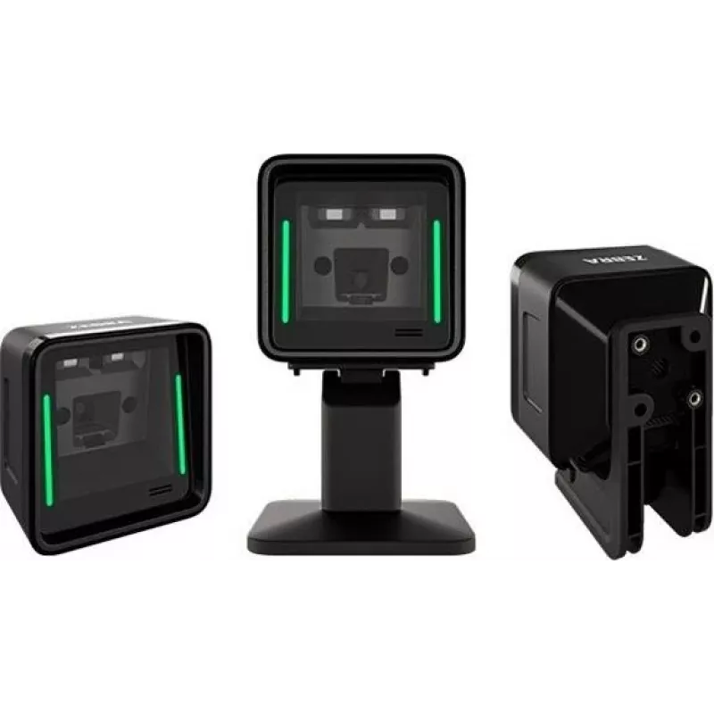 Zebra SP2002-SR zwart met standaard, kabel niet inbegrepen KIT SP2002- SR00004ZZWW scanner