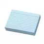 3rd Party 100 kaartjes DIN A6 blauw gelinieerd