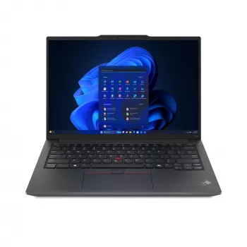 Lenovo ThinkPad E14 Gen 6 Ryzen™ 5 7535U 256GB SSD 16GB 14 WUXGA (1920x1200) IPS WIN11 Pro ZWART toetsenbord met achtergrondverlichting FP-reader 1YW