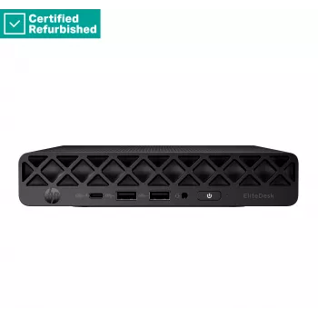 RENEW SILVER HP EliteDesk 8 G1i Mini - Ultra 9-285, 64GB, 1TB SSD, USB-muis, Win 11 Home, 1 jaar