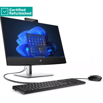 RENEW SILVER HP Pro 440 G9 AIO All-in-One - i7-13700T, 16GB, 512GB SSD, 23,8 inch FHD Non-Touch AG, in hoogte verstelbaar, USB-muis, Win 11 Pro, 1 jaar (937G5EAR#ABD)