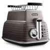De'Longhi Scultura CTZ2103BG 2-schijfs toaster, 900 W, champagnegoud