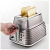 De'Longhi Scultura CTZ2103BG 2-schijfs toaster, 900 W, champagnegoud