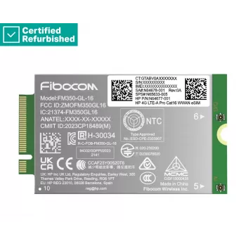 RENEW GOLD HP 4G LTE modem m.2 WWAN Cat 16 L860-GL-16 Mobile Broadband Cellular (compatibel met WWAN-geschikte EliteBook 630 640 645 660 830 840 860 1040 G11, x360 G11, ProBook 440 460 465 G11, ZBook Firefly Fury Power 14 16 G11 G11A)