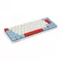 Cherry TAS MX-LP 2.1 compact draadloos toetsenbord DE-layout wit