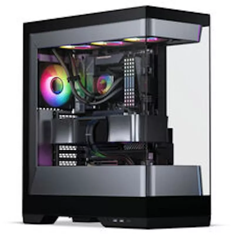 PHANTEKS S2 pc-behuizing, incl. 4x 120mm ventilator, Glacier One 360M25 Gen2 DRGB AiO waterkoeling