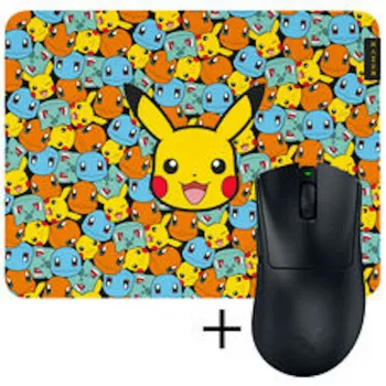 Razer DeathAdder V4 Pro gaming-muis + Razer Gigantus V2 muismat bundel