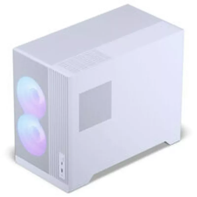 Phanteks XT M3 PC-behuizing, mini-behuizing + D30 PWM Regular Airflow D-RGB ventilator, 3-pack, wit
