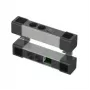 SCHNEIDER ELECTRIC UNICA SYSTEM+ TAFELAPPARAAT 4XSCHUKO+USBA/C+RJ OPT, ANTHR/GRIJS