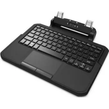 Zebra toetsenbord - 2-in-1 - met touchpad - verlicht