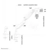 NEOMOUNTS FLATSCREEN-TAFELHOUDER (10-32) TAFELKLEM/DOORVOER