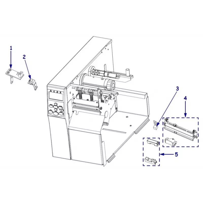 Zebra sensor voor papiergebrek - voor Zebra 110Xi4