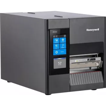 HONEYWELL PD45S0F, volledig touchscreen, thermische direct- en thermotransferprinter, Ethernet, 203 dpi, labelsensor, opwikkelaar, peel-off, zonder netsnoer, EU - labelprinter - 203 dpi