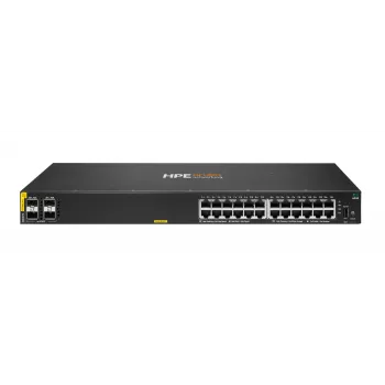 HPE Aruba Networking CX 6000 24p 10M/100M/1G Class4 PoE 4p SFP 1G 370W-switch