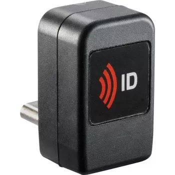 RF IDeas WAVE ID Nano CCID 13,56MHz CSN zwart verticale USB-C-lezer