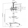 LH-GROUP FLROOSSTAND MET WIELEN 37-70 BASIC