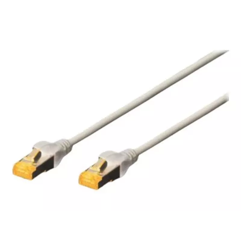 DIGITUS CAT6A S/FTP patchkabel, 0,5 m, grijs