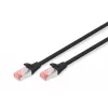 DIGITUS patchkabel - CAT6 - S/FTP - snagless - Cu - 2 m - zwart