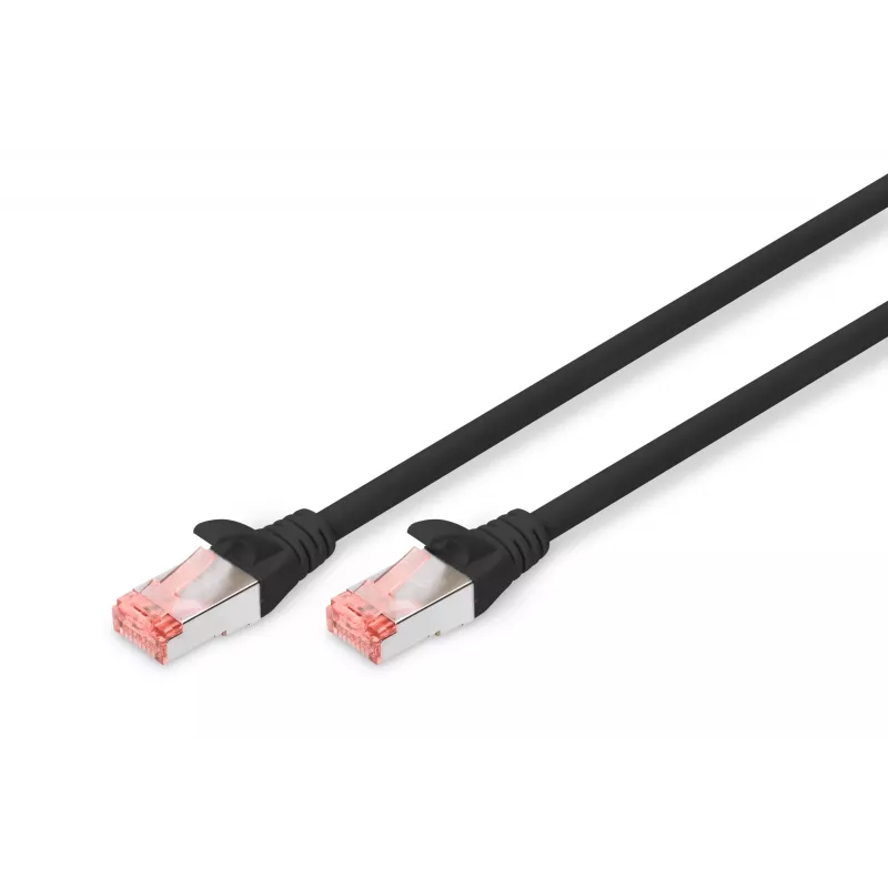 DIGITUS patchkabel - CAT6 - S/FTP - snagless - Cu - 2 m - zwart