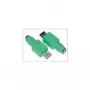 Kabeladapter Microconnect USBAPS2F USB naar PS/2 groen