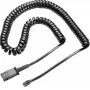 Kabel POLY U10P-S zwart 67g licht betrouwbare connectiviteit