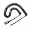 Kabel POLY U10P-S zwart 67g licht betrouwbare connectiviteit