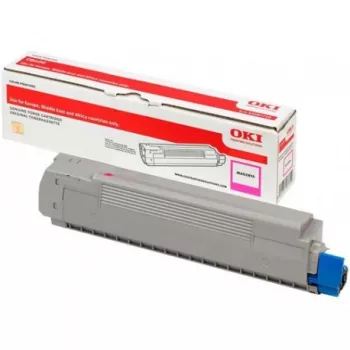 OKI 46507506 tonercartridge voor C612, magenta, 6000 pagina's