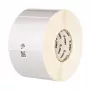 Zebra Z-Ultimate 3000T 3006628 etikettenrol, polyester, zilver, permanente lijm, 70 x 32 mm, kern van 25,4 mm, Ø 127 mm, 2370 etiketten/rol (28.440 per set)