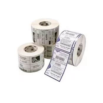 Etikettenrol Zebra Z-Ultimate 3000T zilver permanent hechtend, polyester, 70×32 mm, kern 25 mm, rol-Ø 127 mm, 28.440 etiketten