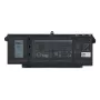 Origin Storage Dell accu Latitude 4 cellen 63WHR, 3800 mAh, 63 Wh, lithium-ion (Li-Ion), 15,2 V, zwart, 1 stuks