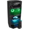 2.0 draagbare luidspreker SVEN PS-670, zwart, vermogen 2x32,5 W (RMS), TWS, Bluetooth, FM, USB, microSD, LED-display, afstandsbediening, lithiumaccu