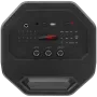 2.0 draagbare luidspreker SVEN PS-670, zwart, vermogen 2x32,5 W (RMS), TWS, Bluetooth, FM, USB, microSD, LED-display, afstandsbediening, lithiumaccu