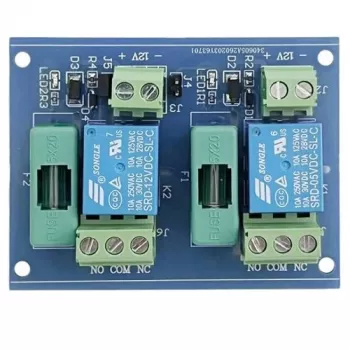 2-kanaals relaismodule 12V DC
