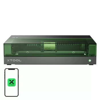 2-in-1 lasergraveermachine xTool S1 40W Basic (zwart)