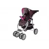 2-in-1 kinderwagen met draagzak Zwart-Roze 7706 Lean Toys