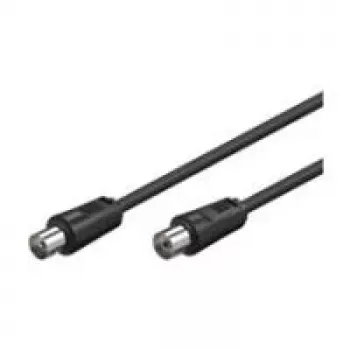 Wentronic Goobay 11563 antennekabel IEC male/female, 7,5 m, zwart