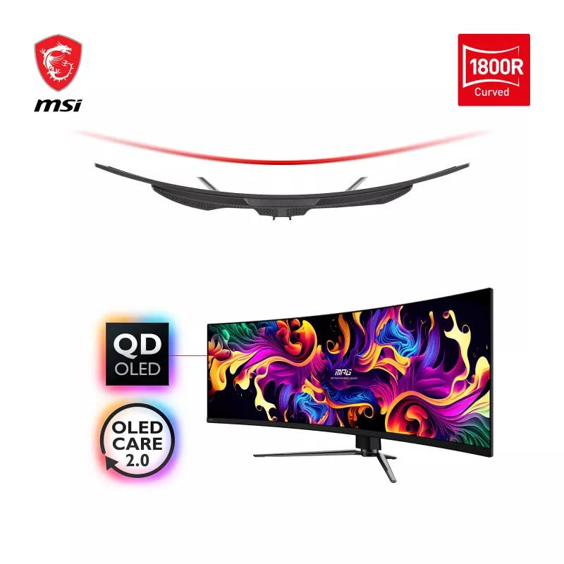 Monitor MSI MPG 491CQPDE 49 inch QD-OLED DQHD