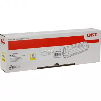 OKI tonercartridge - 10 tsd. pagina's - geel