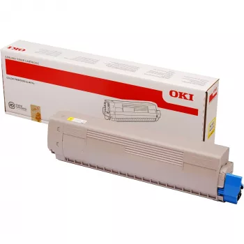 Toner Oki 45862837 2000 pagina's geel