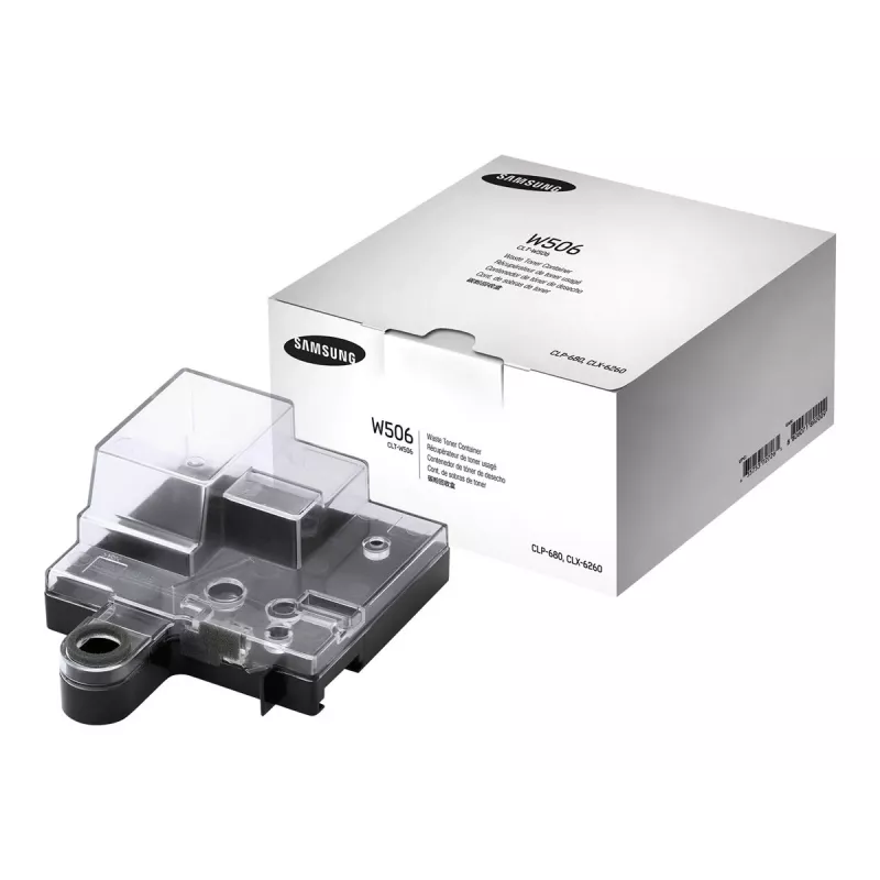 HP CLT-W506 resttonercontainer, zwart, cyaan, magenta, geel, 1 stuk