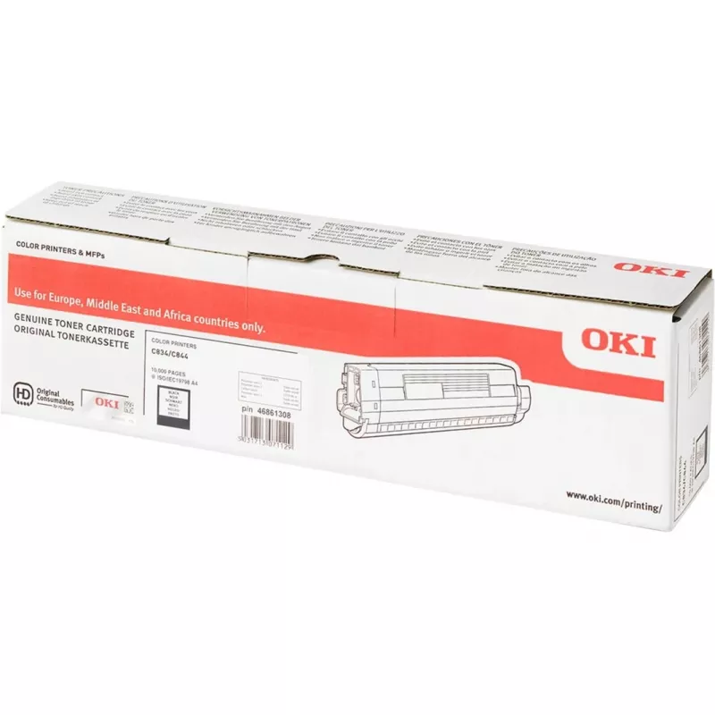 OKI Tonercassette - 10k pagina's - Zwart