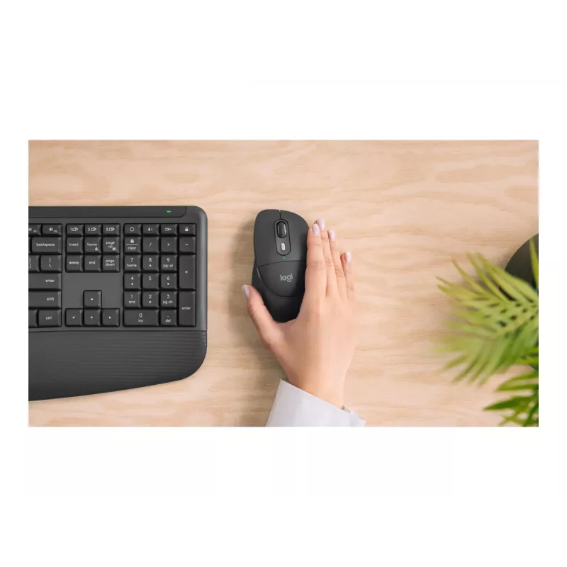 Logitech M850 L for Business draadloze muis - grafiet