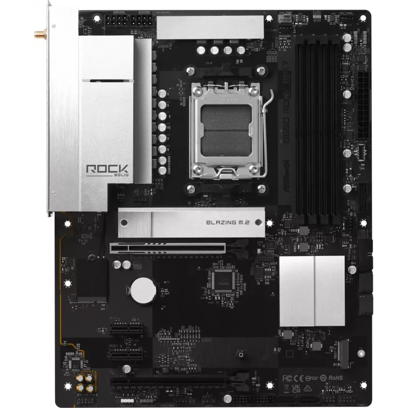 ASRock B650 Rock WiFi7 AM5 ATX moederbord